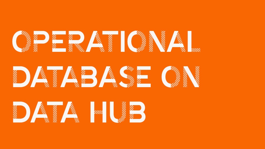 Data Hub の Operational Database 動画